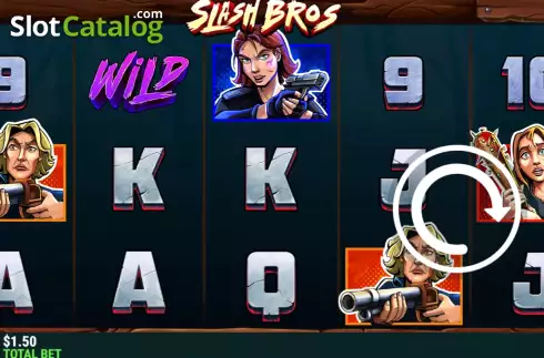 Οθόνη2. Slash Bros Κουλοχέρης