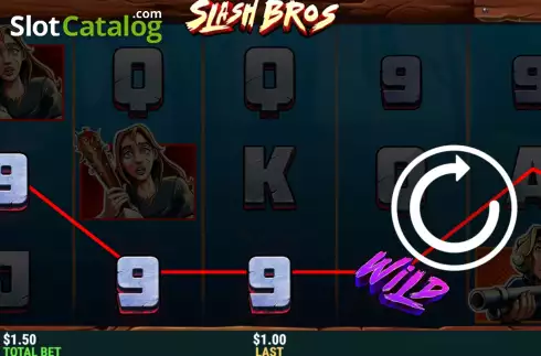 Οθόνη3. Slash Bros Κουλοχέρης