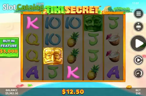 Οθόνη3. Tiki Secret Κουλοχέρης 