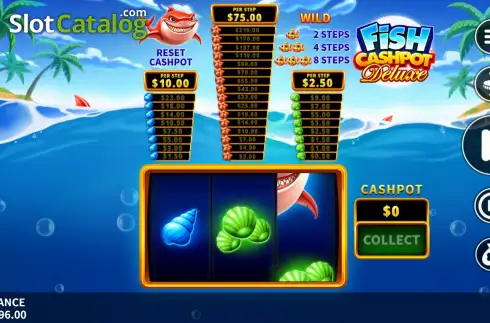 Οθόνη3. Fish Cashpot Deluxe Κουλοχέρης