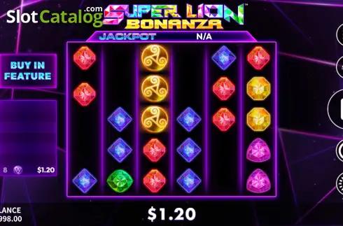Οθόνη3. Super Lion Bonanza Κουλοχέρης