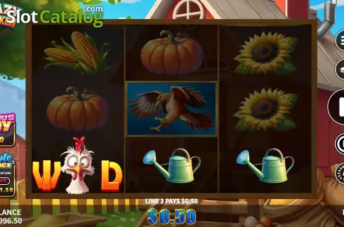 Οθόνη3. Crazy Chicken Κουλοχέρης