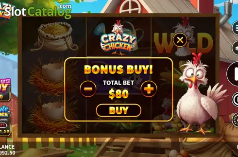 Οθόνη6. Crazy Chicken Κουλοχέρης