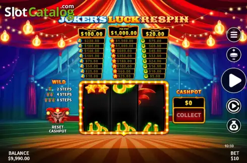 Οθόνη2. Joker's Luck Respin Κουλοχέρης