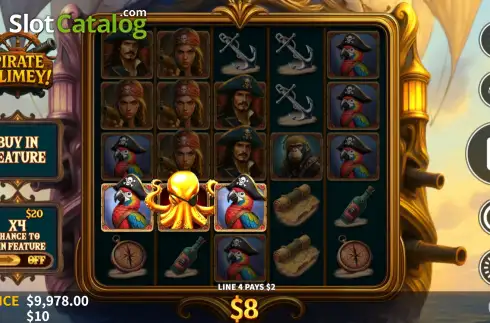Οθόνη3. Pirate Blimey! Κουλοχέρης