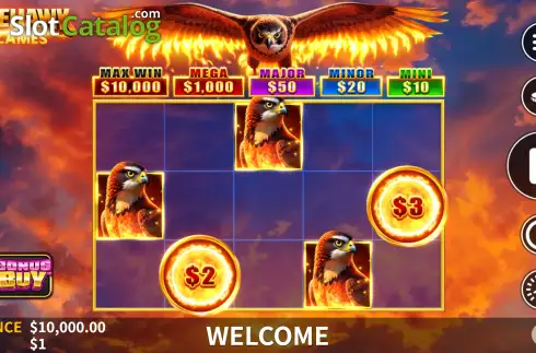 Οθόνη2. Firehawk Flames Κουλοχέρης