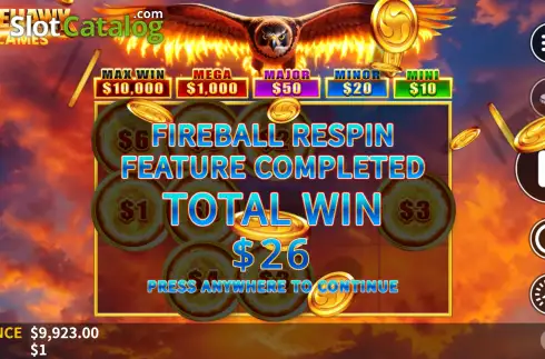 Οθόνη3. Firehawk Flames Κουλοχέρης