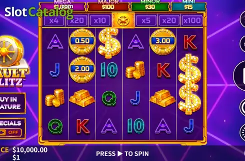 Οθόνη2. Vault Blitz Κουλοχέρης