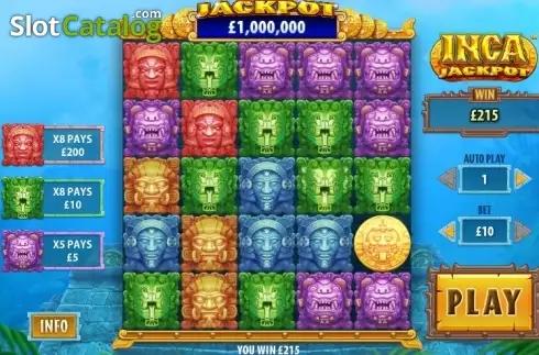 Οθόνη3. Inca Jackpot Κουλοχέρης