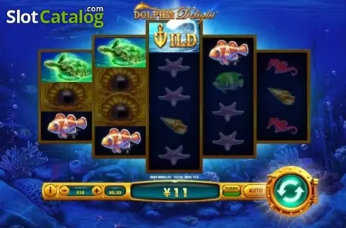 Οθόνη4. Dolphin Delight Κουλοχέρης