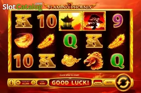 Οθόνη2. Flaming Phoenix (Skywind Group) Κουλοχέρης