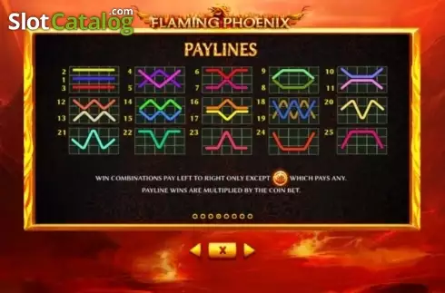Οθόνη8. Flaming Phoenix (Skywind Group) Κουλοχέρης