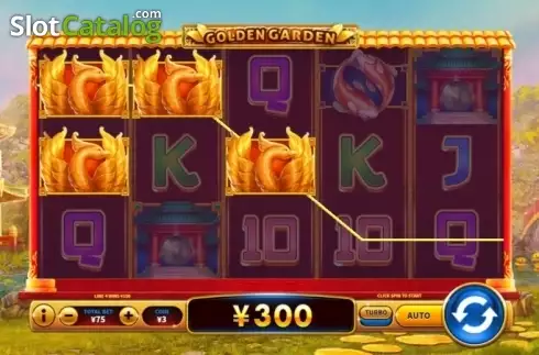 Οθόνη3. Golden Garden Κουλοχέρης
