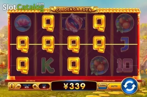 Οθόνη4. Golden Garden Κουλοχέρης