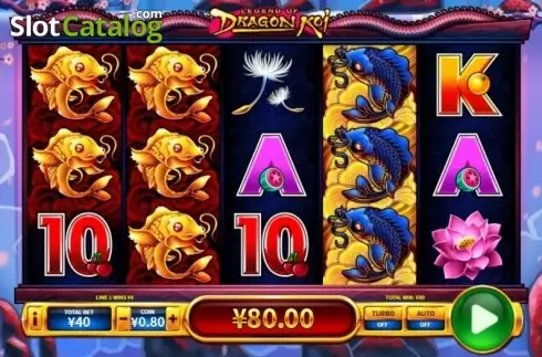 Οθόνη3. Legend of Dragon Koi Κουλοχέρης