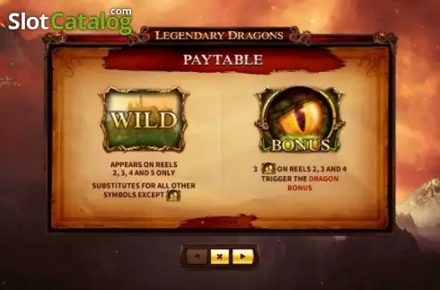 Οθόνη5. Legendary Dragons Κουλοχέρης