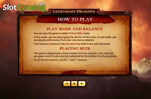 Οθόνη9. Legendary Dragons Κουλοχέρης