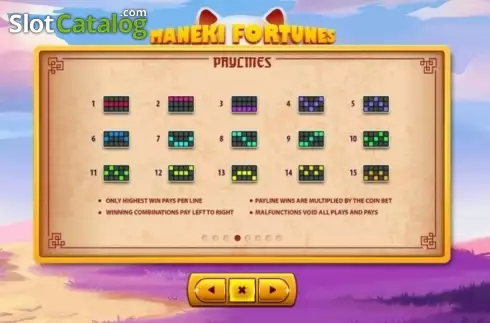 Οθόνη8. Maneki Fortunes Κουλοχέρης 