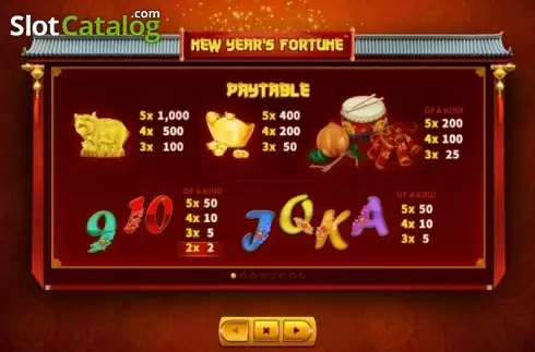 Οθόνη5. New Year's Fortune Κουλοχέρης