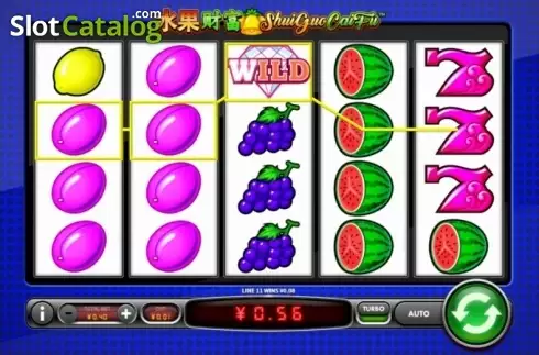 Οθόνη4. Juicy Stacks (Shui Guo Cai Fu) Κουλοχέρης