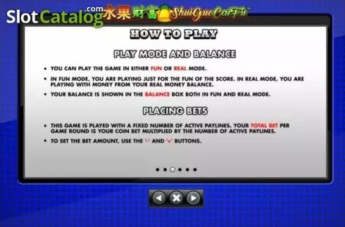 Οθόνη7. Juicy Stacks (Shui Guo Cai Fu) Κουλοχέρης