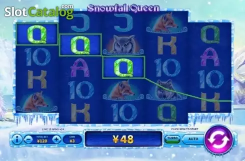 Οθόνη3. Snowfall Queen Κουλοχέρης