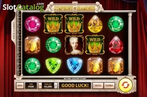 Οθόνη2. Symphony of Diamonds Κουλοχέρης