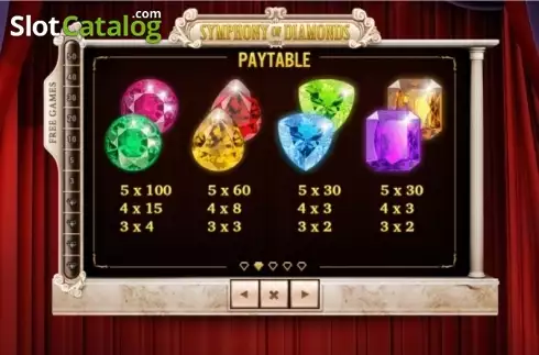 Οθόνη6. Symphony of Diamonds Κουλοχέρης