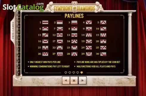Οθόνη9. Symphony of Diamonds Κουλοχέρης