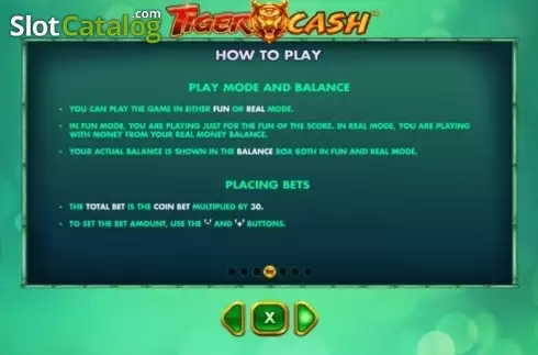 Οθόνη8. Tiger Cash Κουλοχέρης