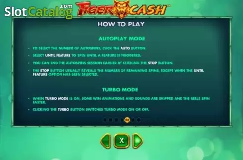 Οθόνη9. Tiger Cash Κουλοχέρης