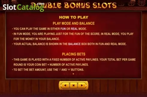 Οθόνη8. Double Bonus Slots (Skywind Group) Κουλοχέρης