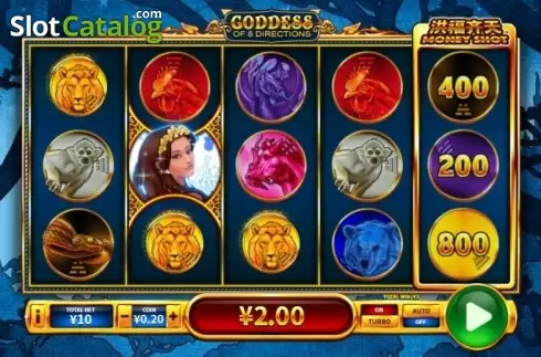 Οθόνη4. Goddess of 8 Directions Κουλοχέρης