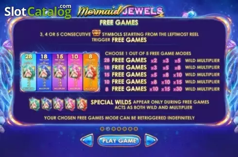 Οθόνη7. Mermaid Jewels Κουλοχέρης