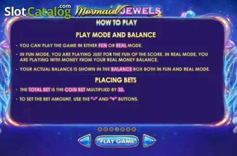 Οθόνη9. Mermaid Jewels Κουλοχέρης