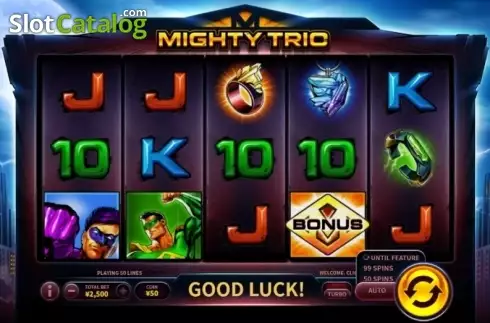 Οθόνη2. Mighty Trio Κουλοχέρης