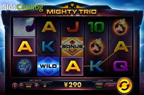 Οθόνη4. Mighty Trio Κουλοχέρης