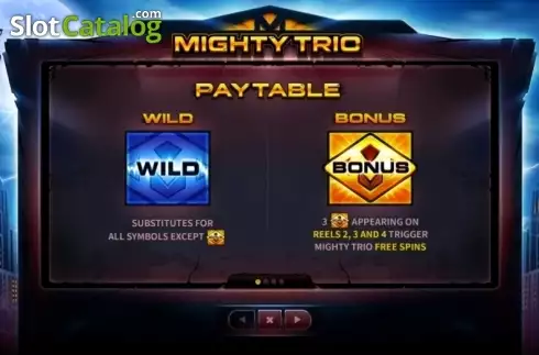 Οθόνη5. Mighty Trio Κουλοχέρης