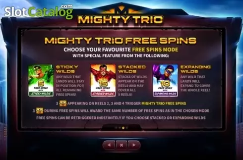 Οθόνη7. Mighty Trio Κουλοχέρης