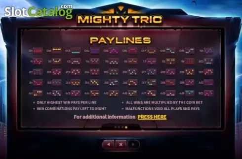 Οθόνη8. Mighty Trio Κουλοχέρης