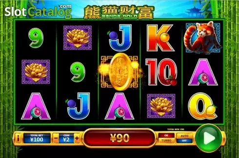 Οθόνη5. Panda Gold (Skywind Group) Κουλοχέρης