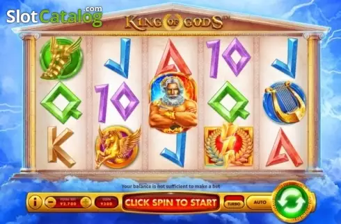 Οθόνη2. King of Gods (Skywind Group) Κουλοχέρης