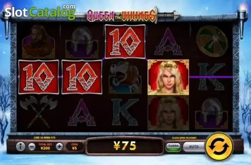 Οθόνη4. Queen of the Vikings Κουλοχέρης