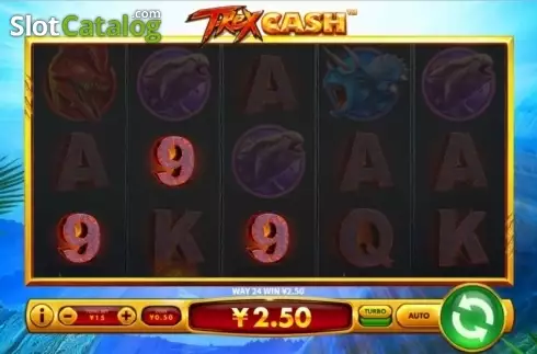 Οθόνη3. T-Rex Cash Κουλοχέρης