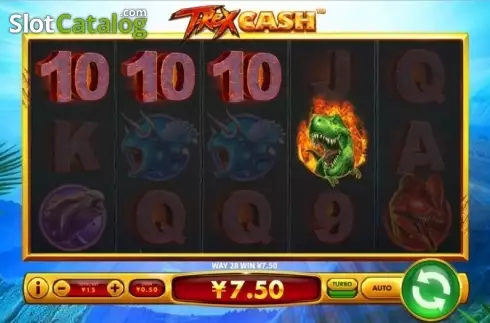 Οθόνη4. T-Rex Cash Κουλοχέρης