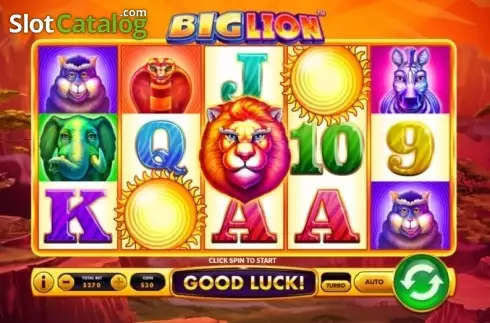 Οθόνη2. Big Lion Κουλοχέρης