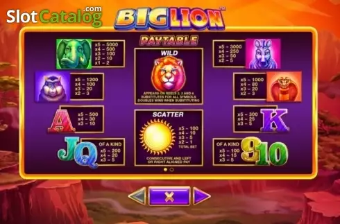 Οθόνη6. Big Lion Κουλοχέρης
