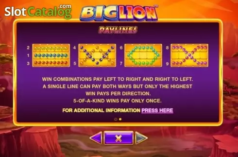 Οθόνη7. Big Lion Κουλοχέρης