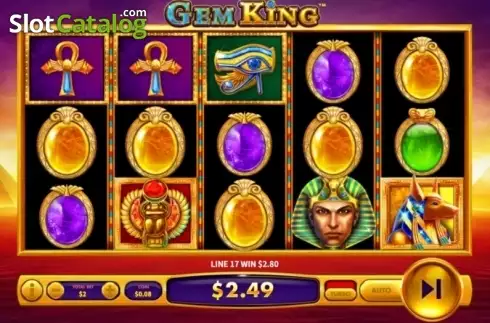 Οθόνη3. Gem King Κουλοχέρης