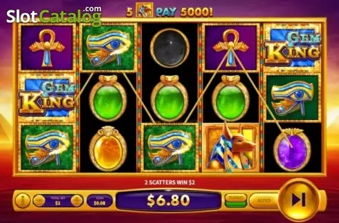 Οθόνη5. Gem King Κουλοχέρης